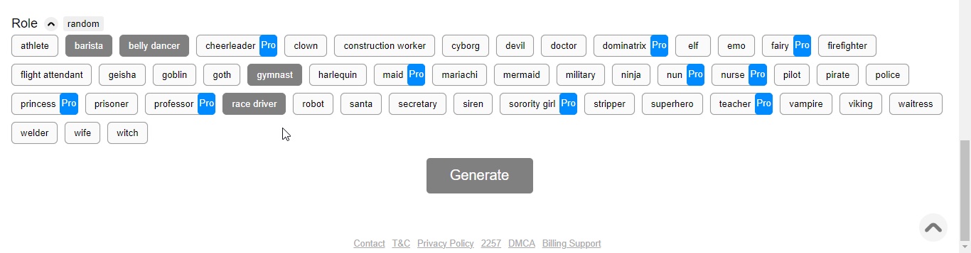 Made.porn generator interface